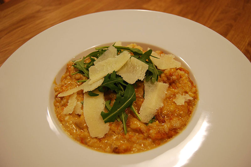 Dýňové risotto