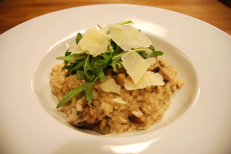 Hříbkové risotto